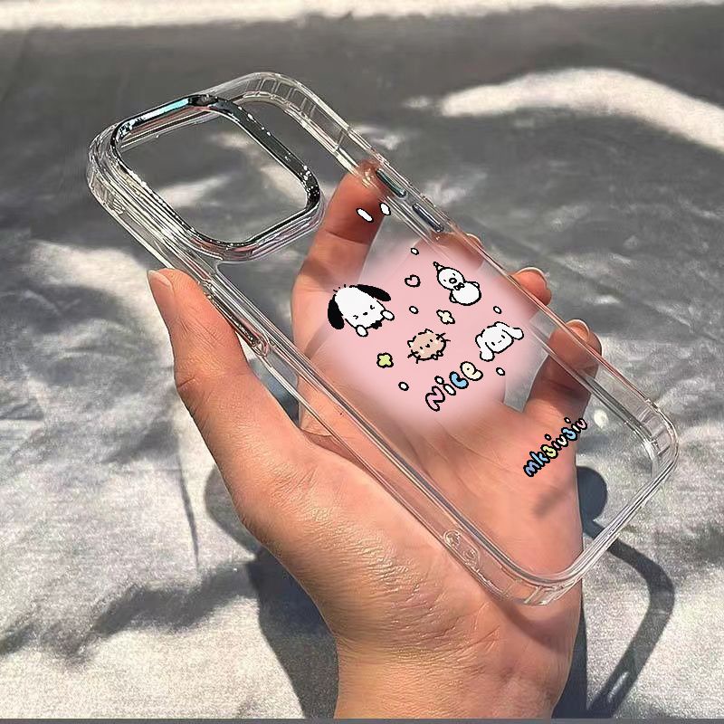 ✅Ốp Điện Thoại Dẻo Họa Tiết Chú Chó Pacha Dễ Thương Chống Sốc Cho iPhone12 Max 7 138pins 14pro11
