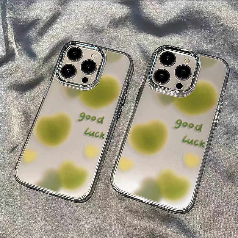 ✅Ốp Điện Thoại Mềm Chống Sốc Họa Tiết Trái Tim Cho Iphone 12 14 Pro 11 Max 7 / 13 8