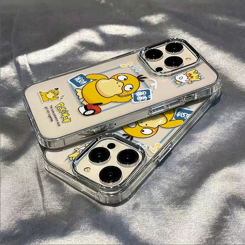 ✅Ốp Điện Thoại Dẻo Họa Tiết Chú Vịt Dễ Thương Chống Sốc Cho iPhone12711maxplus / MYAX 14pro 813