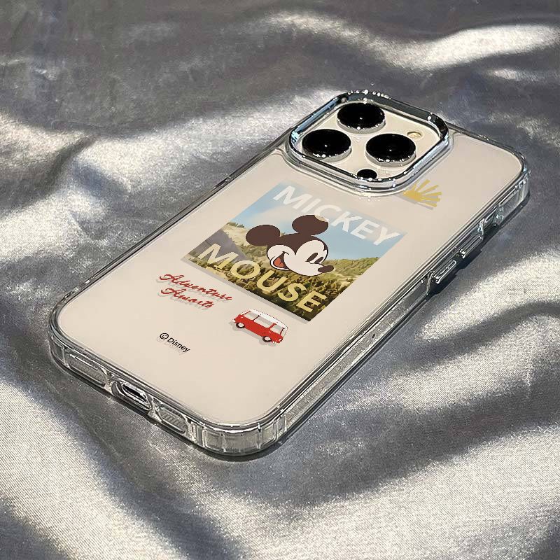 ✅Ốp Điện Thoại Dẻo Họa Tiết Hoạt Hình Mickey Dễ Thương Chống Sốc Cho Iphone12 11 / xs14pro 13 plus 7