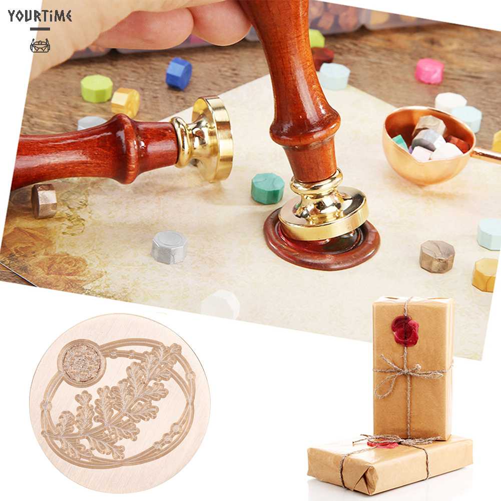 Đầu Tròn Nung Sáp Niêm Phong Bì Thư Phong Cách Cổ Điển