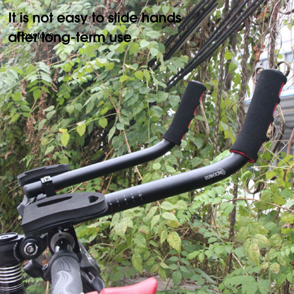 Bộ 2 Tay Cầm Xe Đạp Màu Đen Thiết Kế Đơn Giản Tiện Dụng