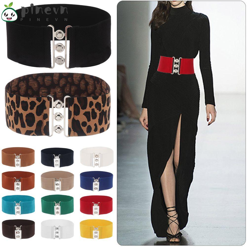 Thắt Lưng Co Giãn Bản Rộng Thời Trang Cho Nữ