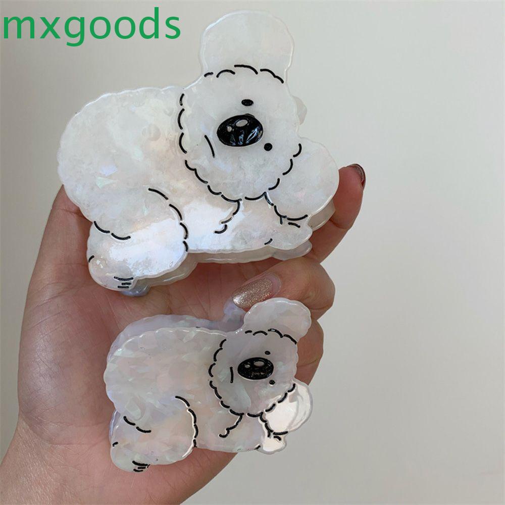 Kẹp Tóc Rửa Mặt / Tóc Đuôi Ngựa Hình Cá Mập Axit Acetic Thanh Lịch MXGOODS