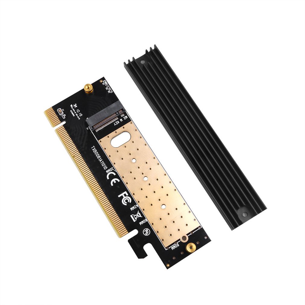 M.2 Nvme M2 To Pcie 3.0 X16 Ssd Adapter Controller Card M Key Interface