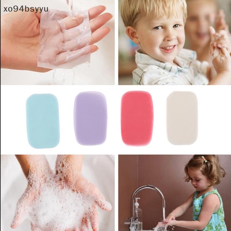 Set 50 Giấy Xà Phòng Rửa Tay Xo94Bsyu Tiện Dụng