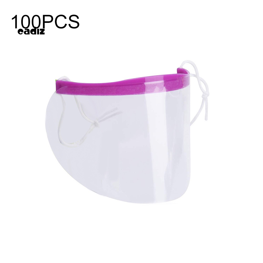 Set 50 / 100 Tấm Chắn Bảo Vệ Mặt Và Tóc Sử Dụng Một Lần