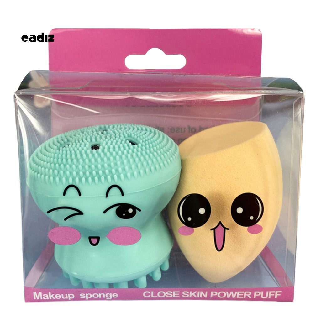 Cọ Rửa Mặt Bằng Silicon Mềm Hình Bạch Tuộc Cho Học Sinh