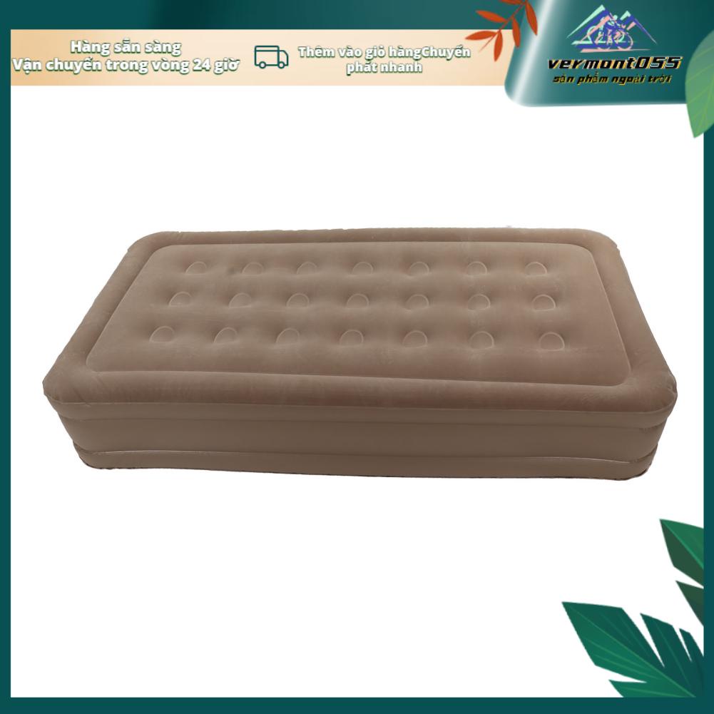 Vermont055 Nệm bơm hơi Nâng cao khả năng chống ẩm tích hợp điện Lithium dành cho cắm trại ngoài trời Kaki