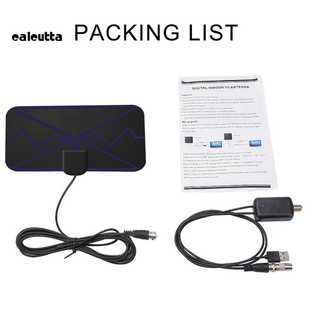 Ăng Ten TV Độ Phân Giải Cao 360 Độ 3600 Dặm 4K DVB-T2 Dùng Chơi Game Trong Nhà