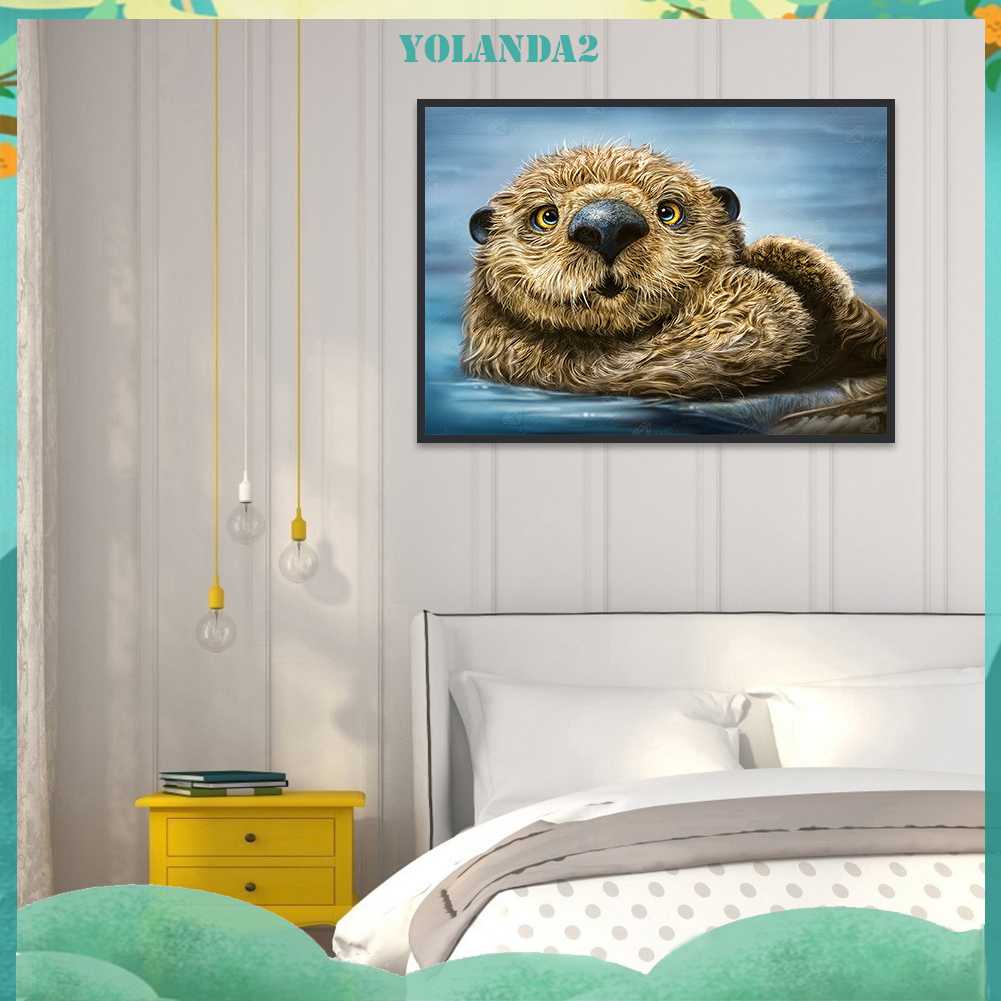 Tranh Đính Đá Kim Cương Toàn Bộ 5D DIY Hình Vẽ Nghệ Thuật Trang Trí Nhà Cửa