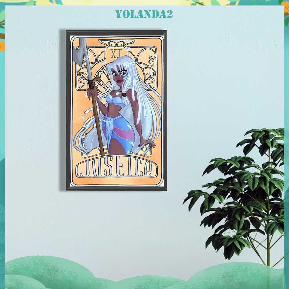 Bộ Tranh Đính Đá 5D Họa Tiết Hoạt Hình Độc Đáo DIY Dùng Trang Trí Nhà Cửa