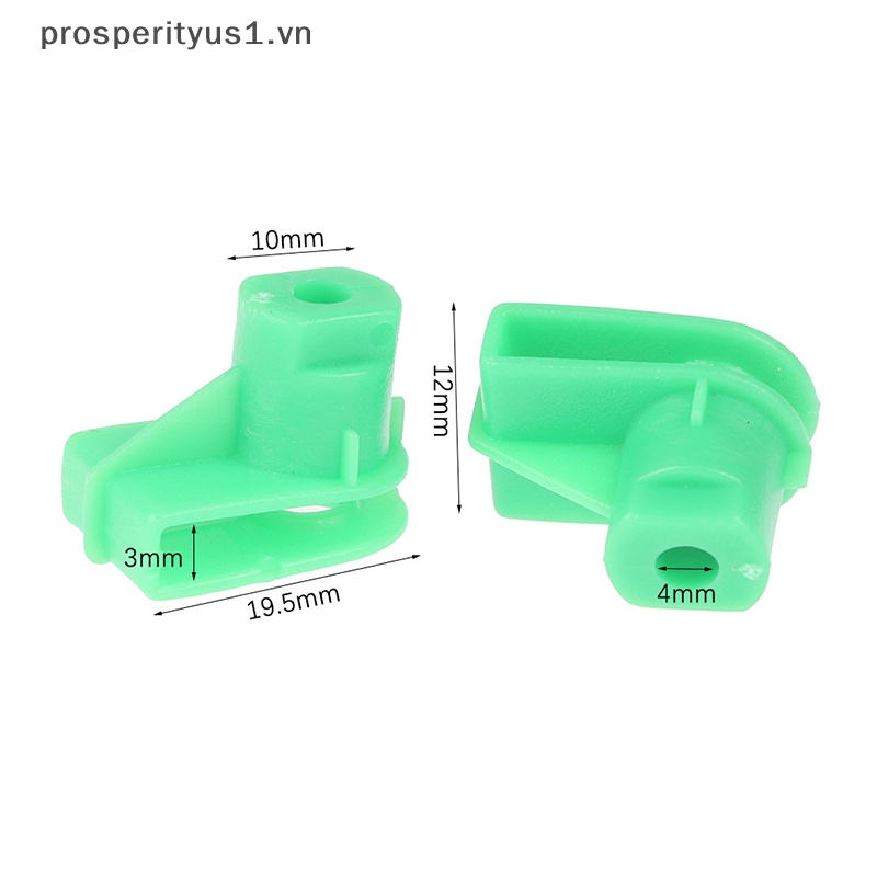 1 [prosperityus1] Set 20 Đinh Ốc Bằng Nhựa Chuyên Dụng Cho Xe Hơi Audi Ford Focus Opel Vauxhall AD-047