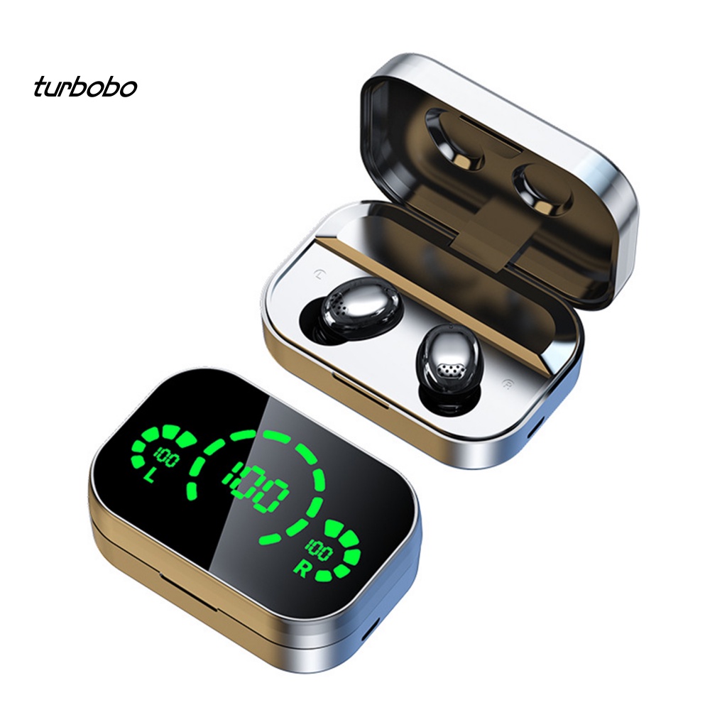 Tai Nghe Nhét Tai YD04 Bluetooth Có Thể Sạc Lại Điều Khiển Cảm Ứng Tiếng Ồn Mega Bass Không Dây Màn Hình Kỹ Thuật Số