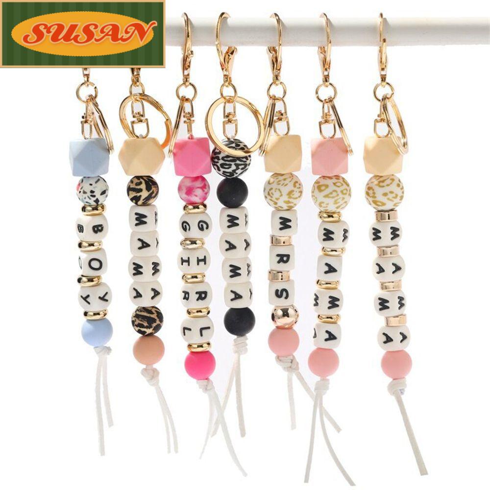 Mặt Dây Chuyền Vòng Tay / Móc Khóa Bằng Silicone SUSANS MAMA