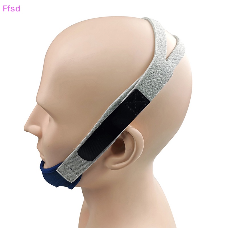 {Ffsd} Đai Đeo Cằm Co Giãn Thoáng Khí Chống Ngáy Khi Ngủ * Bán Chạy