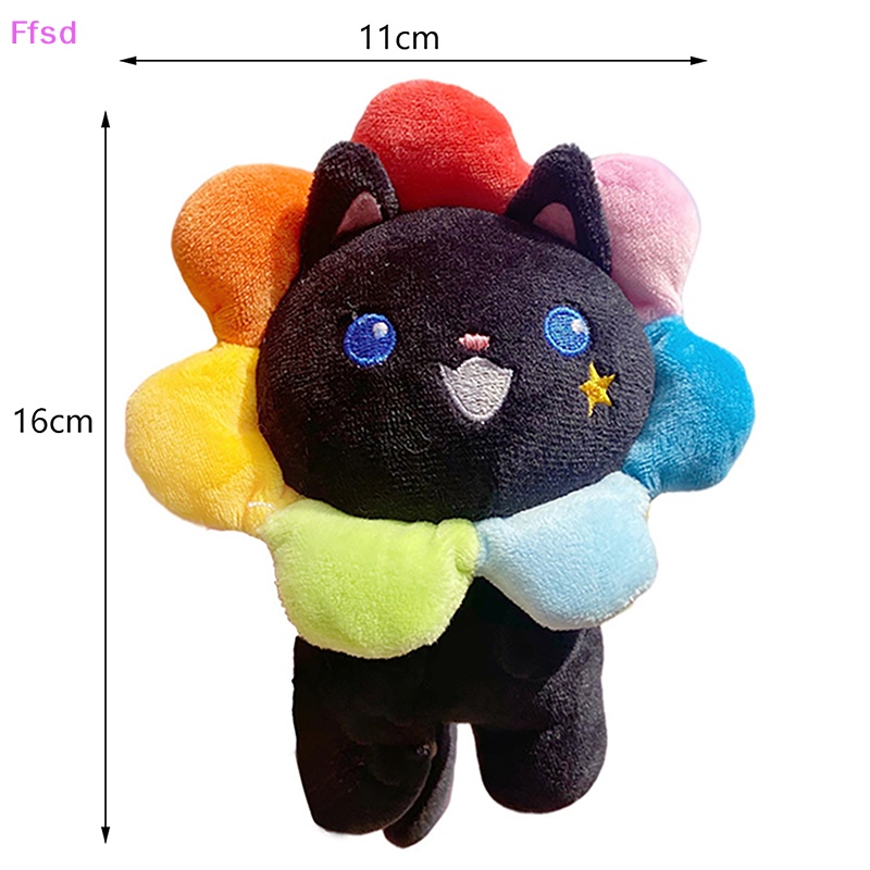 {Ffsd} Móc Khóa Xe Hơi Hình Mèo Đi Mưa Hoa Hướng Dương Bằng Lông Tinh Tế Dễ Thương Cho Nữ *