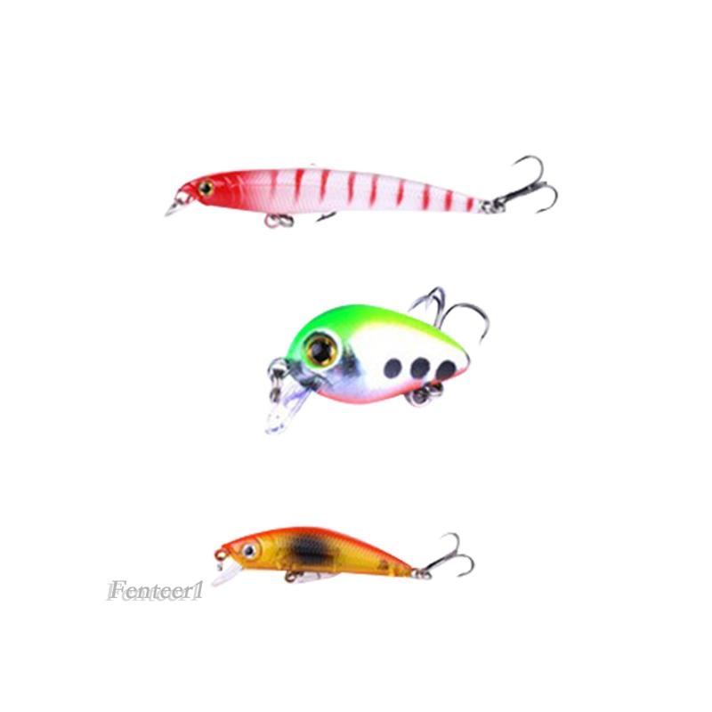 Mồi Câu Cá Giả Hình Cá Ngẫu Nhiên Fenteer1] Có Móc Cứng