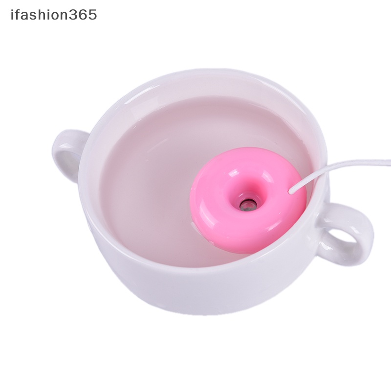 1 Máy Tạo Độ Ẩm Không Khí Hình Bánh Donut Mini Kết Nối USB ifashion365