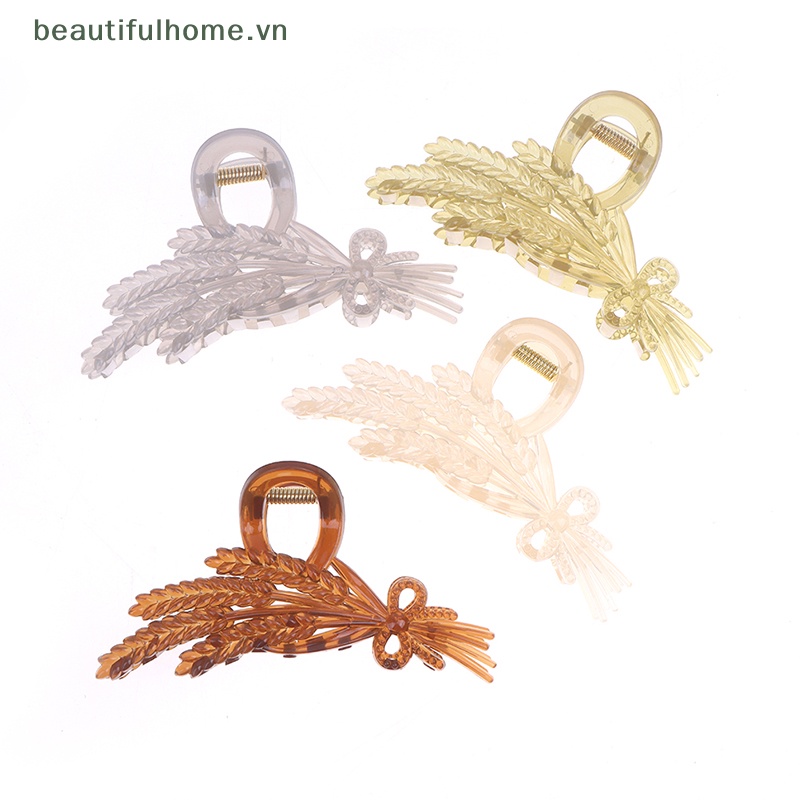 Kẹp Càng Cua Bằng Acrylic Hình Cá Mập Nhiều Màu Cho Nữ
