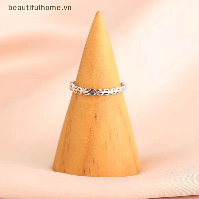 [beautifulhome] Nhẫn Dạng Hở Hình Tờ Tiền Đô La Màu Vàng Thời Trang Punk Hip Hop Đơn Giản Có Thể Điều Chỉnh Làm Đẹp Cho Cô Dâu / Tiệc Cưới