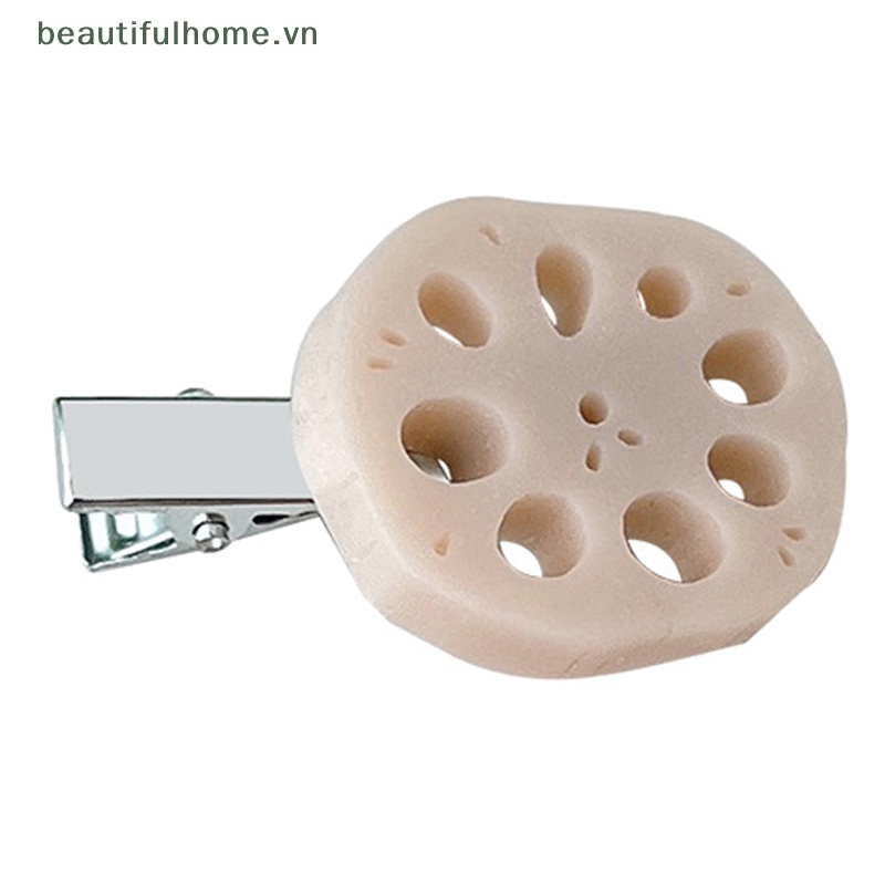 1 Kẹp Tóc Hình Rau Củ Mini Dễ Thương Cho Bé Gái