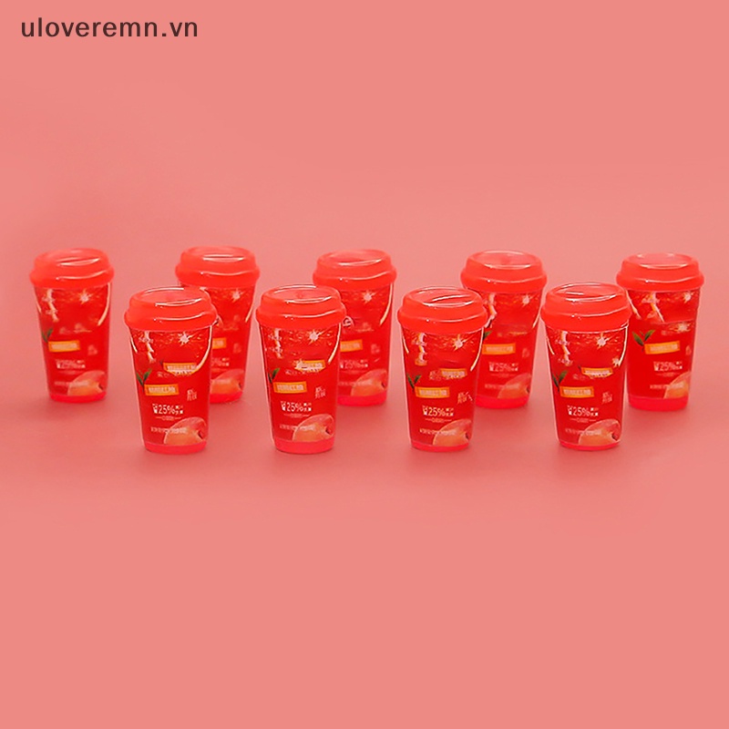 Set 5 Ly Nước Mini Đồ Chơi Cho Nhà Búp Bê