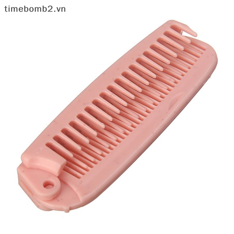 Lược Chải Tóc Massage Da Đầu Có Thể Gấp Gọn Tiện Lợi