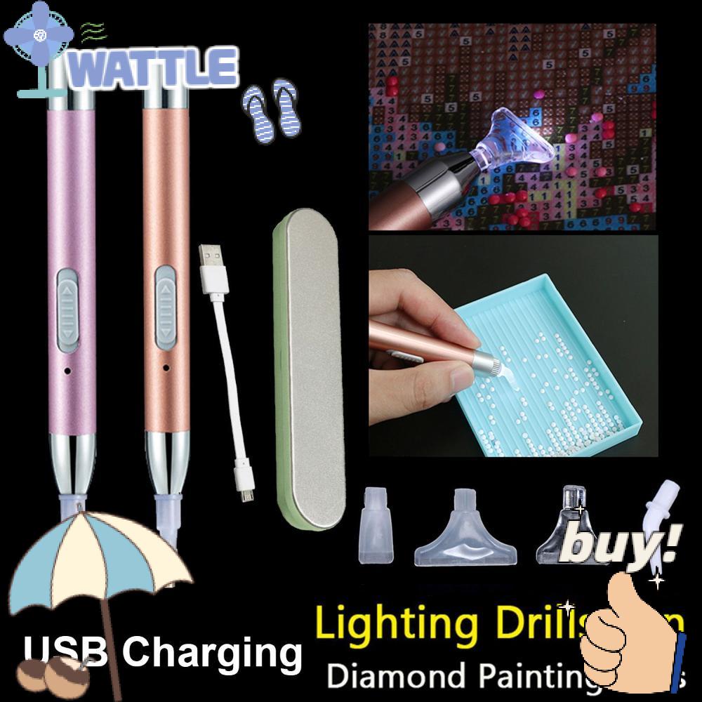 Bút Đèn LED 5D Dùng Thêu Tranh Thủ Công