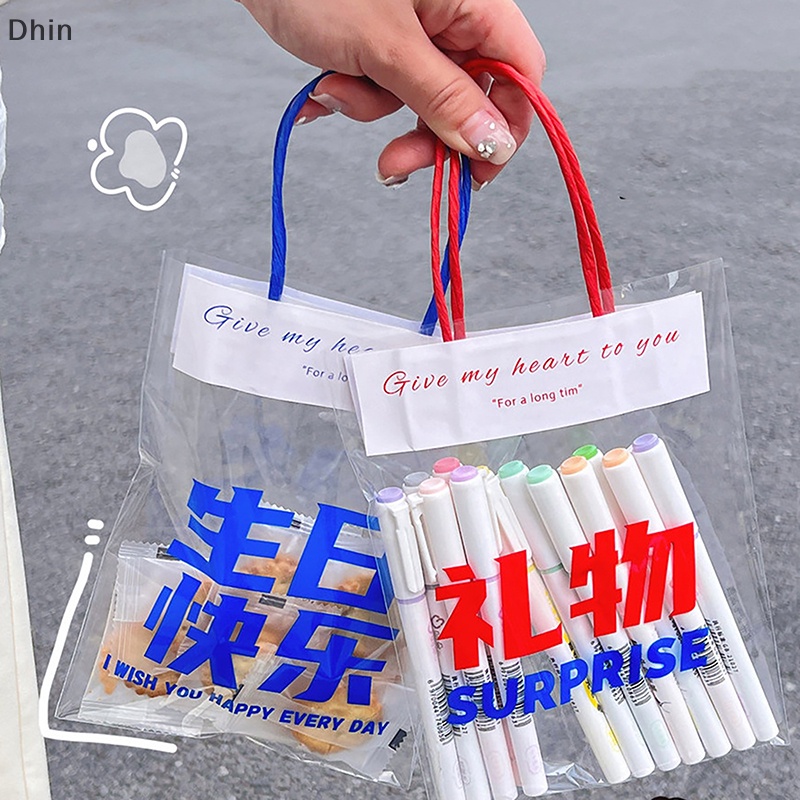 Túi Tote Mini Trong Suốt Đựng Trang Sức / Quà Tặng Sáng Tạo