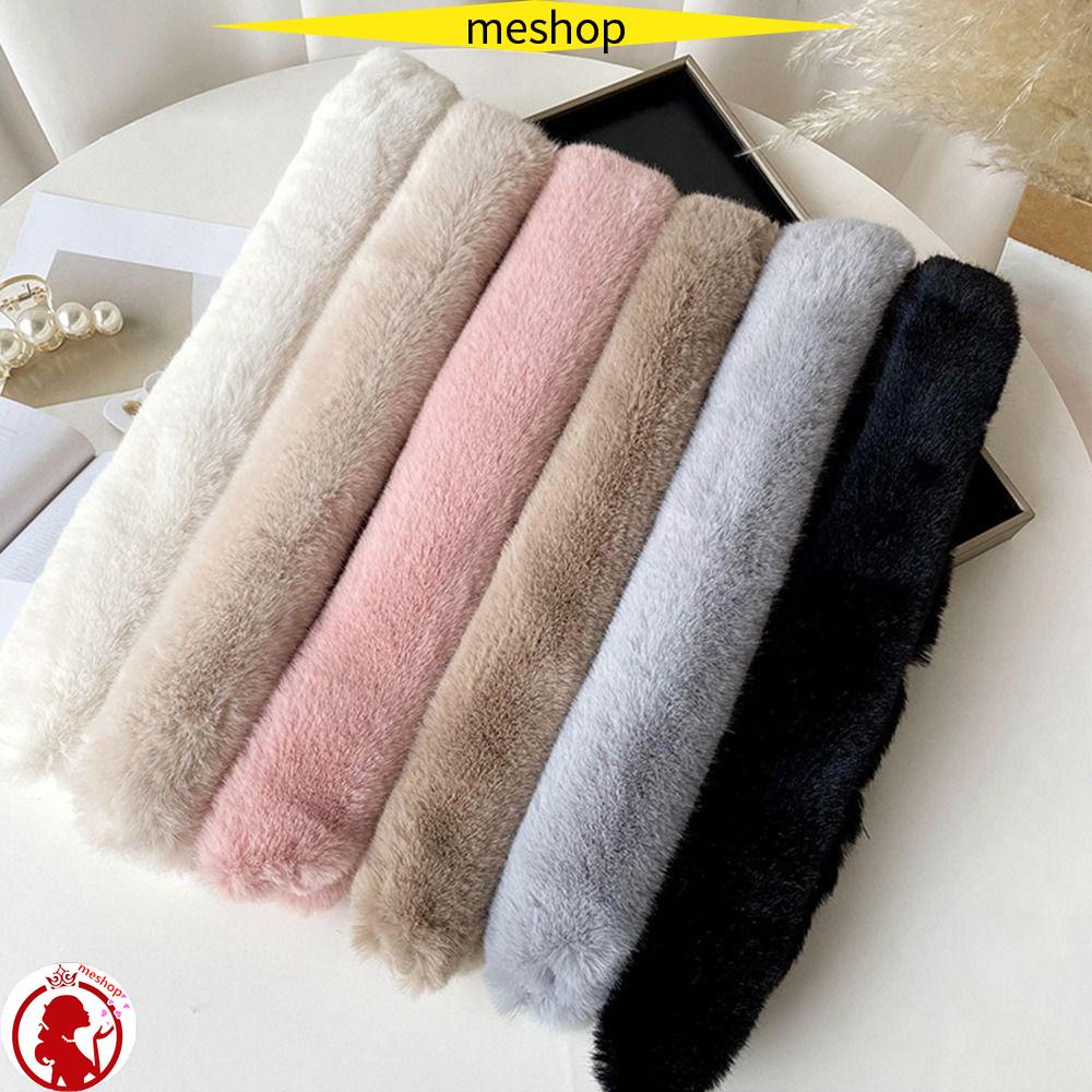 Khăn Choàng Cổ Bằng Lông Nhân Tạo Dày Dặn Mềm Mại Thoải Mái Giữ Ấm Mùa Đông