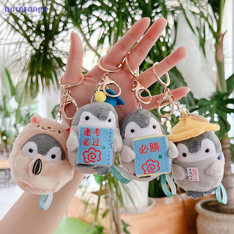 Móc Khóa Hình Chim Cánh Cụt Nhồi Bông Dễ Thương