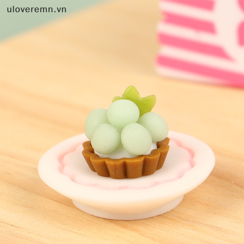1 Ly Bánh Cupcake Mini Tỉ Lệ 1: 12 Cho Nhà Búp Bê