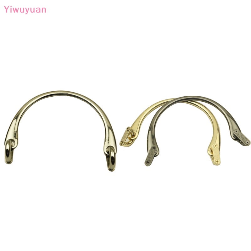 < Yiwuyuan > Dây Đeo Túi Xách Đeo Vai Có Tay Cầm Ngắn Bằng Kim Loại Mới