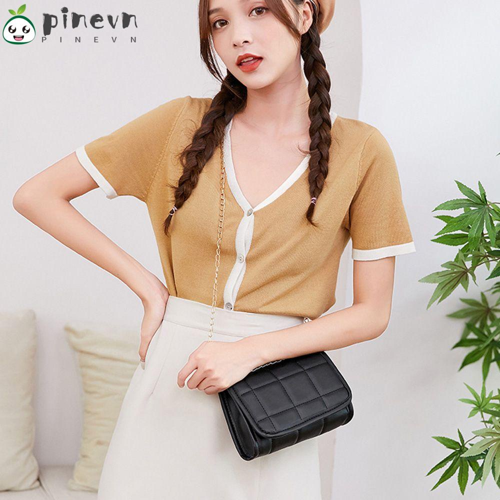 Túi Xách Da PU Đeo Chéo Thời Trang Cho Nữ