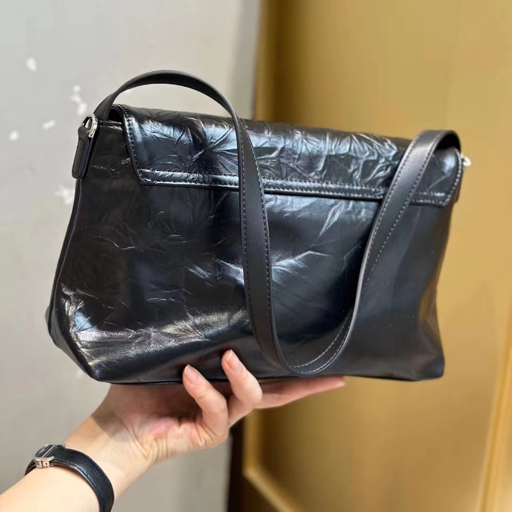Túi Xách Da Sáp PU Sức Chứa Lớn Thời Trang Nổi Tiếng Trực Tuyến Chất Lượng Cao