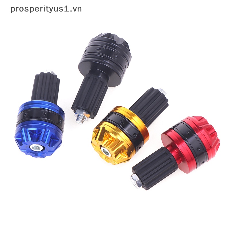 1 Cặp Chuôi Gắn Tay Lái Xe Máy Bằng Hợp Kim Nhôm Chạm Khắc Sáng Tạo Chuyên Nghiệp