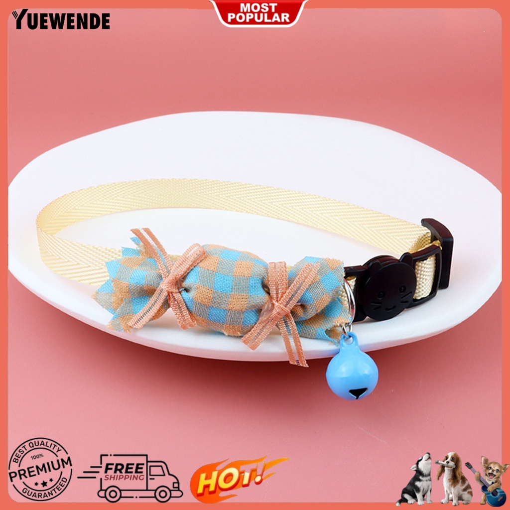 Yq.e Vòng Cổ Bằng Vải Mềm Thoáng Khí Thiết Kế Kẹo Sành Điệu Trang Trí Dành Cho