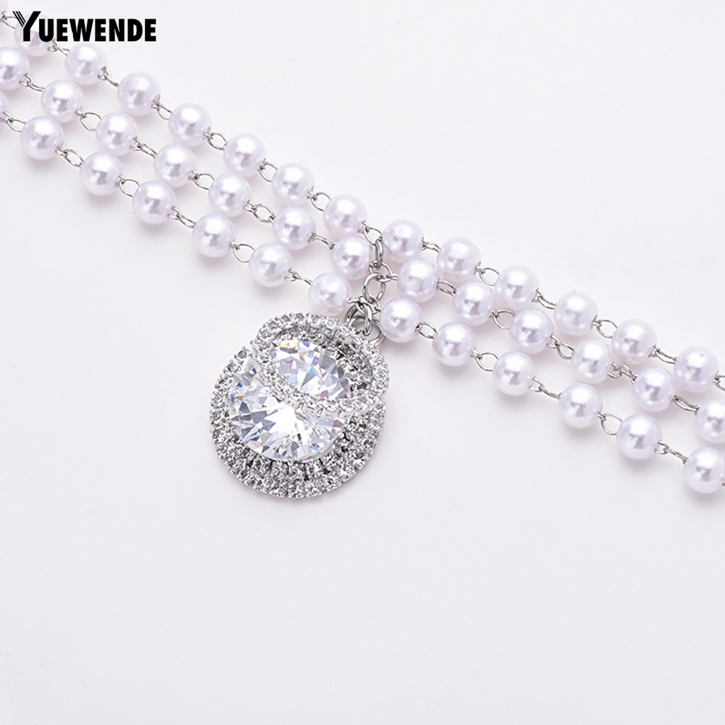 Vòng Cổ Ngọc Trai Ba Hàng Ngày Thân Thiện Với Môi Trường Cho Thú Cưng