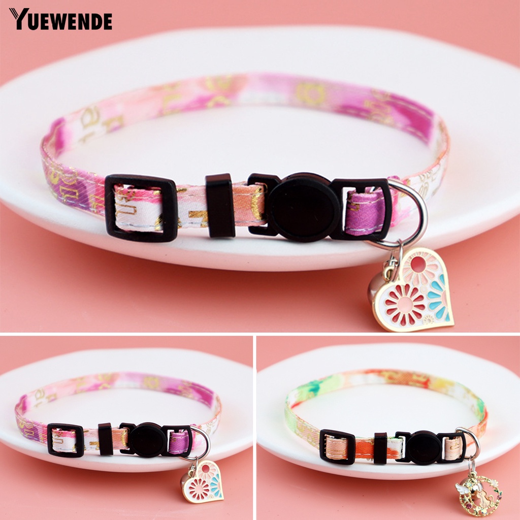 Vòng Cổ YQ.E Có Chuông Điều Chỉnh Thoải Mái Dành Cho Mèo Cưng
