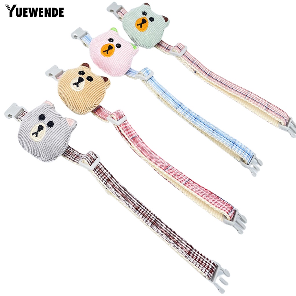 Vòng Cổ Bằng Vải Thoát Hiểm Họa Tiết Gấu Hoạt Hình Dễ Thương Cho Thú Cưng