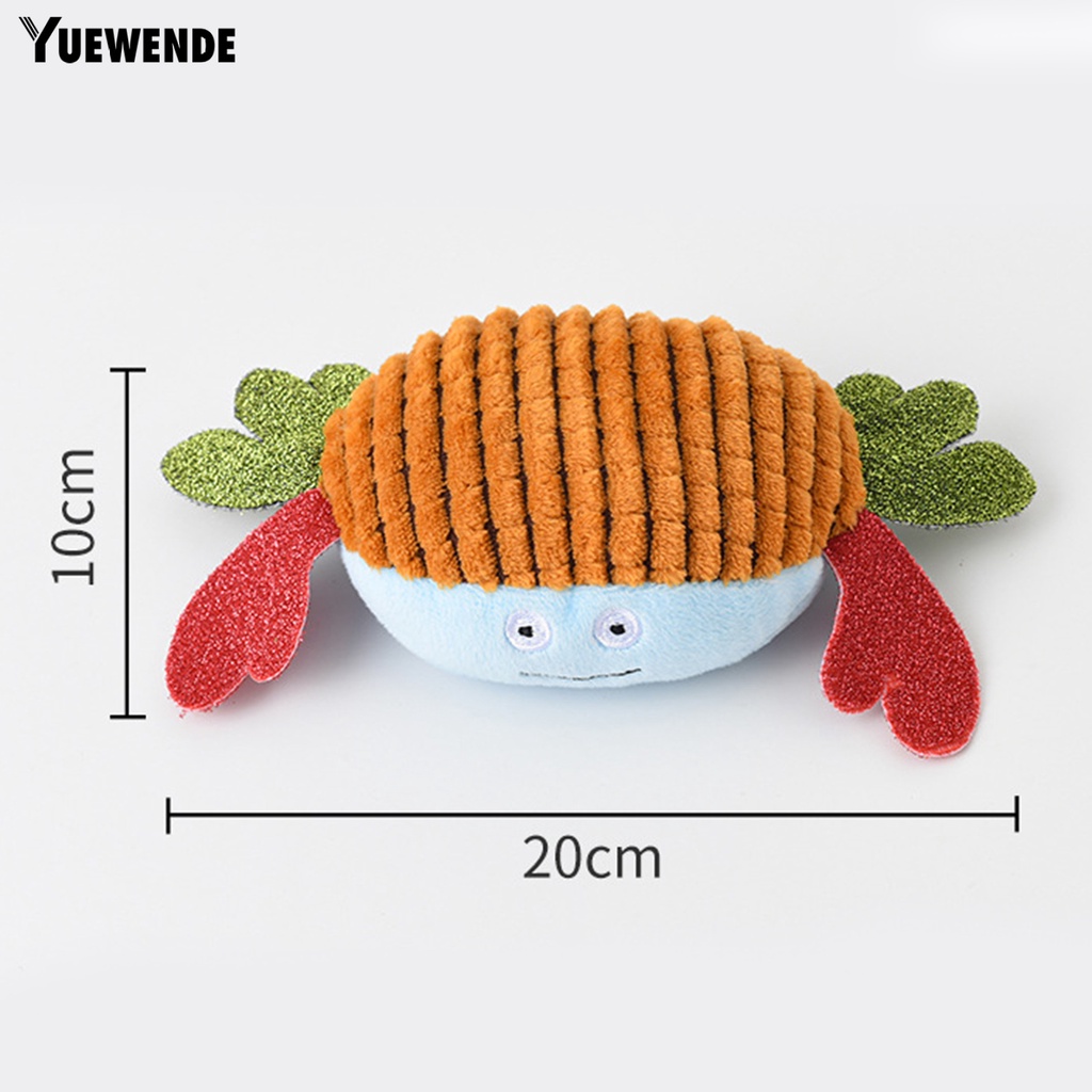 Đồ Chơi Nhồi Bông Hình Cua Chống Cắn Cho Thú Cưng