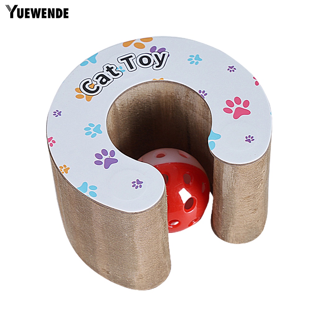 1 Bộ Bảng Đồ Chơi Tập Xoay Kèm Chuông Hình Accordion Có Thể Gập Lại Tương Tác Với Mèo