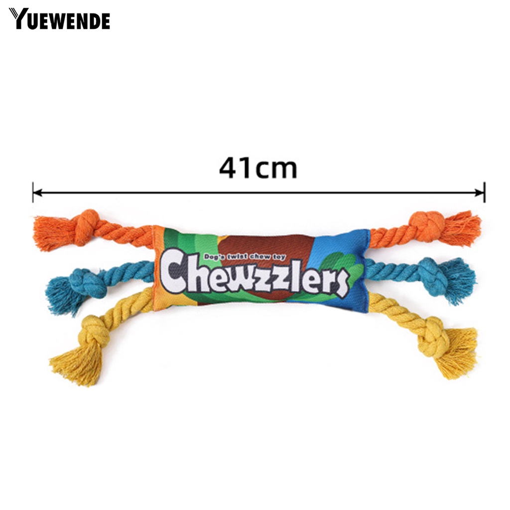 Yq.e Đồ Chơi Nhai Gặm Tương Tác Bằng Polyester Siêu Mềm Chống Cắn Lâu Trôi Có Thể Thay Đổi Màu Tương Tác Cho Cún Cưng