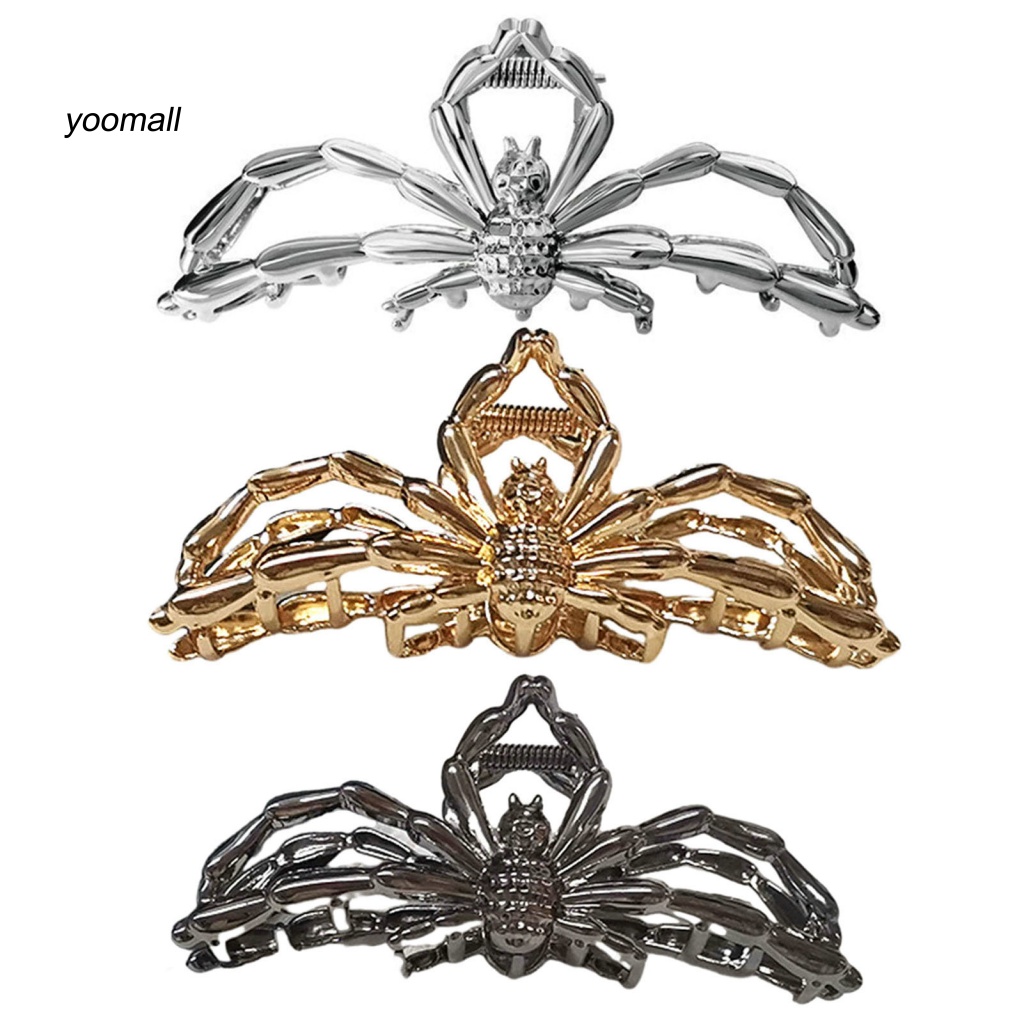 Kẹp Tóc Càng Cua Bằng Thép Không Gỉ Trọng Lượng Nhẹ Cho Nữ