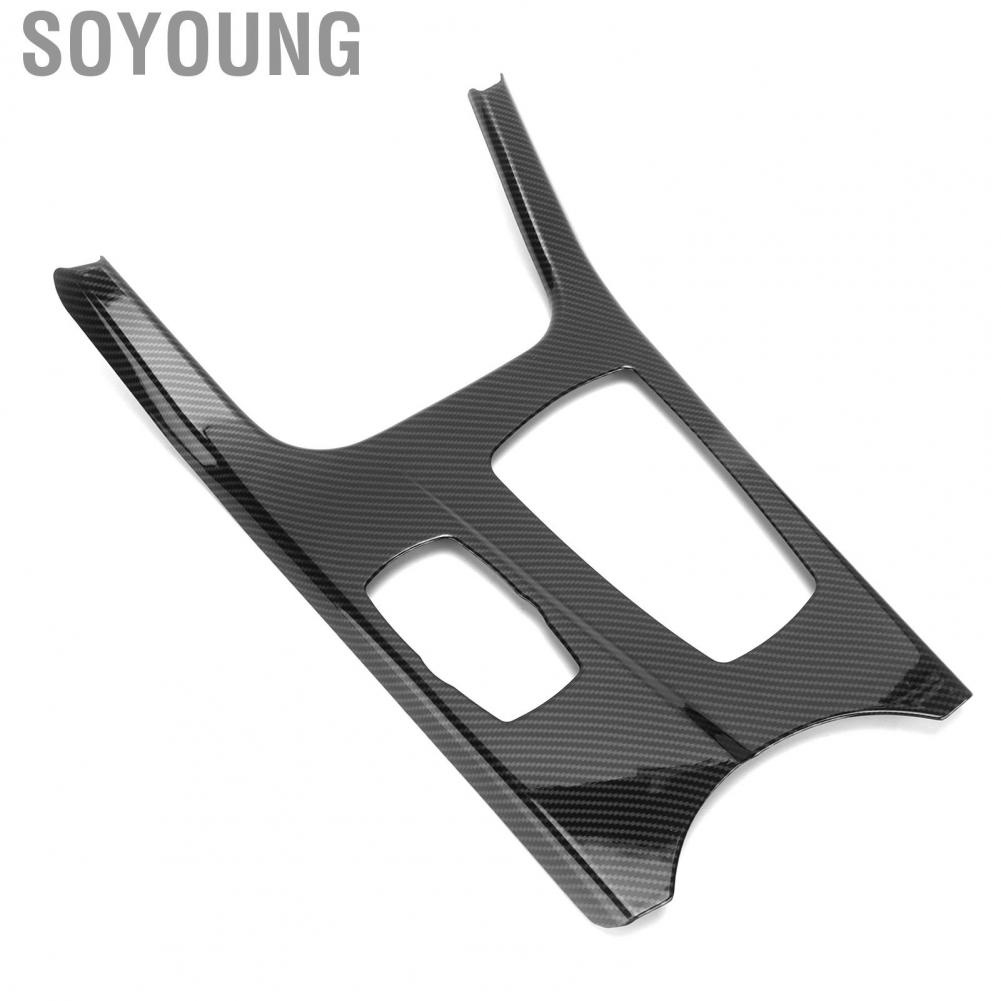 Soyoung Car Stereo Frame  Wear Proof Dash Bezel Sturdy for Replacement FORD FIESTA 1995‑2001