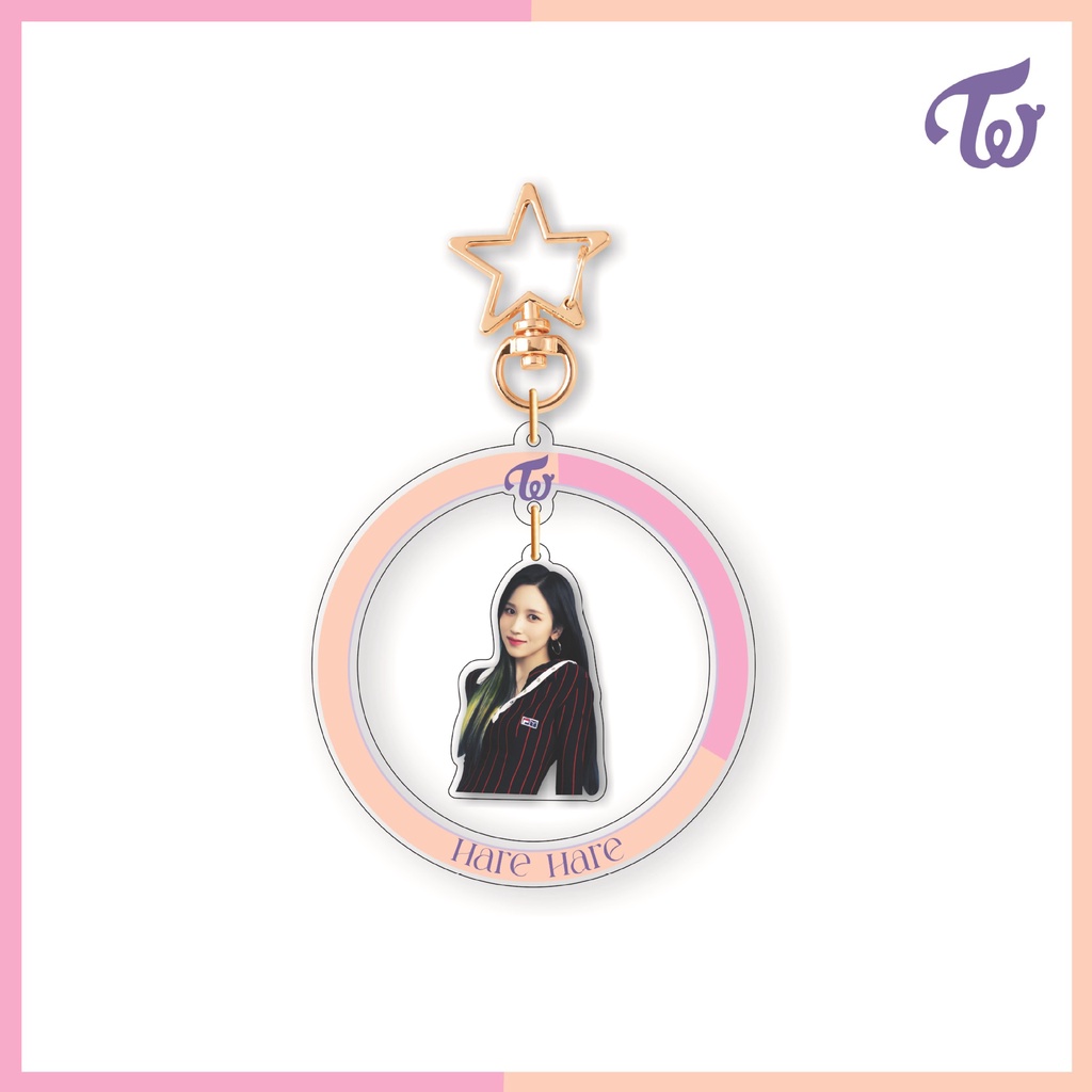 Móc Khóa Acrylic In Hình Các Thành Viên Nhóm Nhạc Kpop TWICE Mới