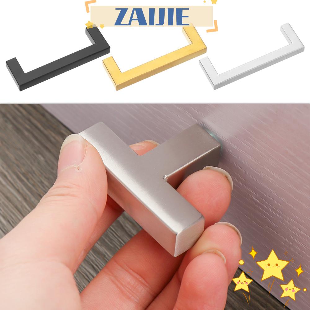 Tay Nắm Cửa / Ngăn Kéo Tủ Hình Vuông ZAIJIE24 Phong Cách Hiện Đại