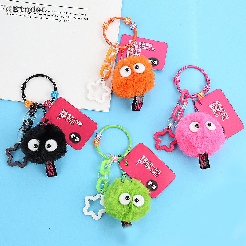 Rt Móc Khóa Hình Búp Bê Yêu Tinh Nhồi Bông Nhiều Màu Dễ Thương Sáng Tạo Và Thiết Thực Trang Trí Túi Xách / Xe