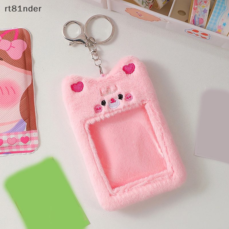 Rt Bao Đựng Thẻ Mềm Mại Họa Tiết Động Vật Hoạt Hình Dễ Thương Cho Học Sinh n